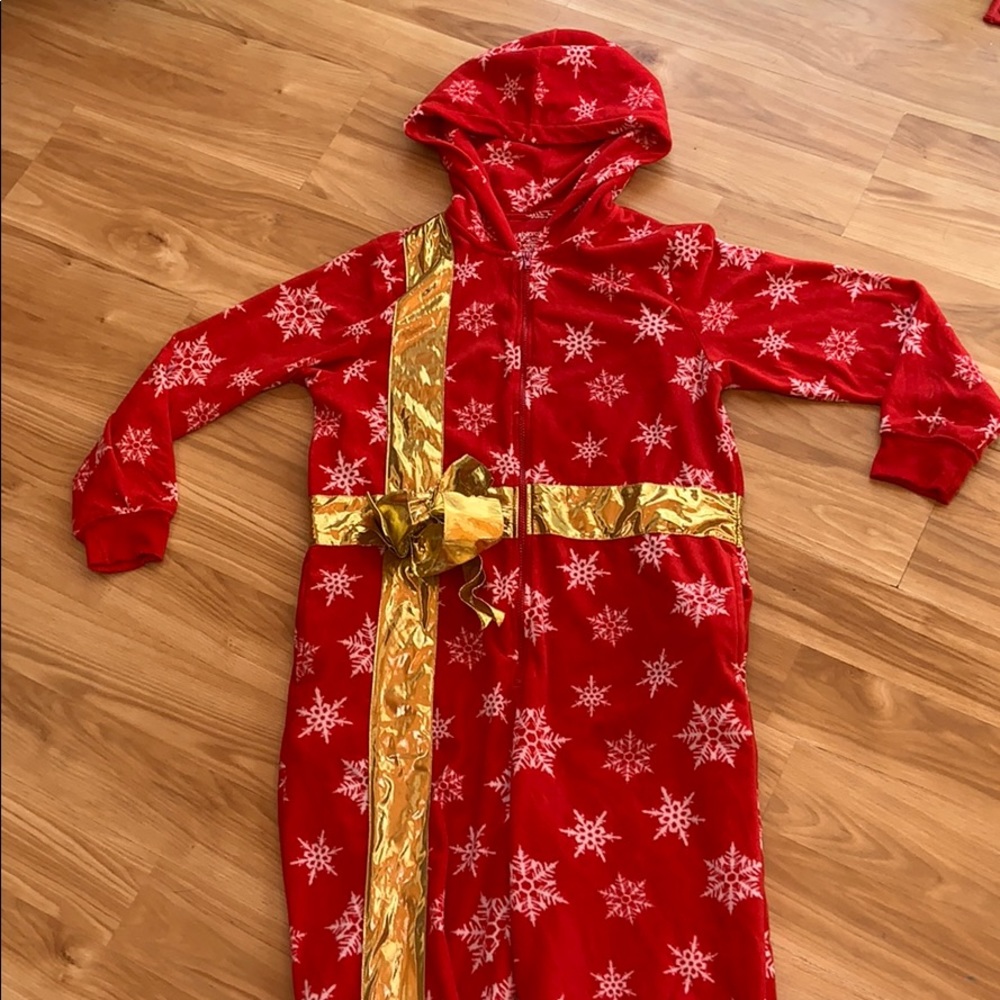 Women’s Onsie Christmas with bow size M/L